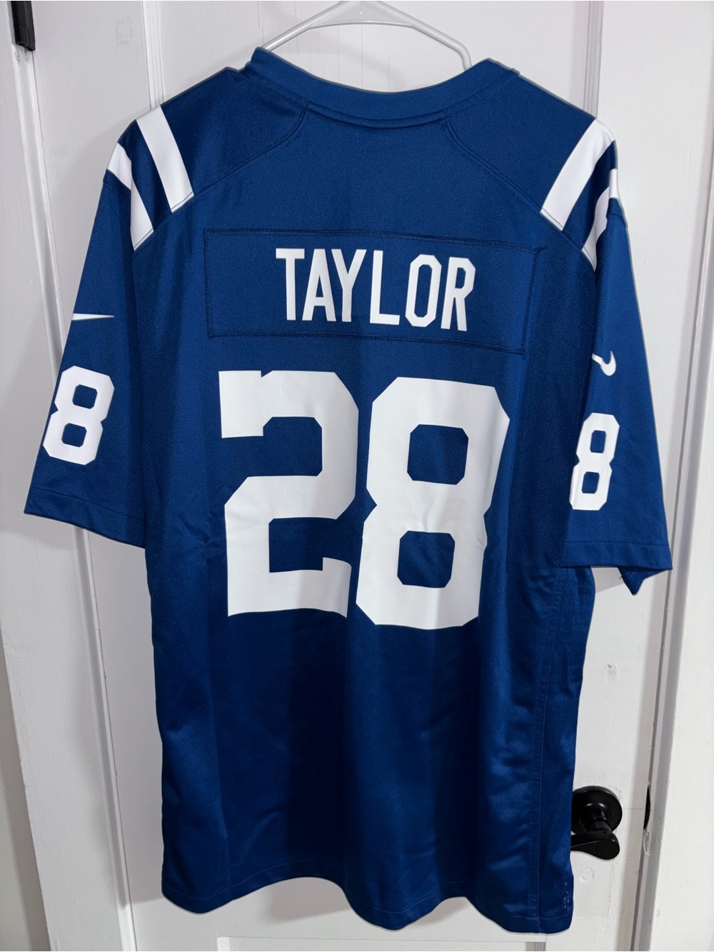 Men’s NFL Colts Blue Jonathan Taylor Football Jersey